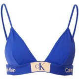 Calvin Klein Swimwear Bikini zgornji del ecru / kraljevo modra