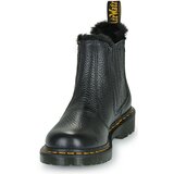 Dr. Martens Polškornji 2976 Leonore II Chelsea Boot Black Milled Nappa Črna | Shoptok.si