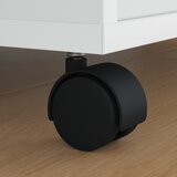  Dizalni kotač 2 pcs Crna 39,5 x 39,5 x 37,8 mm Željezo i PP | shoptok.hr