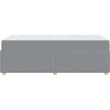  Okvir kreveta s madracem Ostalo Svjetlosiva 90 x 200 cm tkanina | shoptok.hr