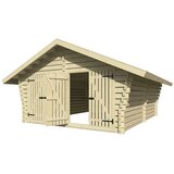 Male kuće Drveno spremište DAISY 20M2 418 × 508 cm sa šindrom | shoptok.hr