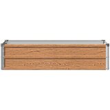  Povišeni vrtni krevet Drvena smeđa 100 x 40 x 24 cm | shoptok.hr