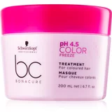Schwarzkopf Professional bc bonacure ph 4.5 color freeze treatment maska za poživitev barve 200 ml