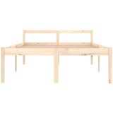  Postelja za starejše 140x190 cm trdna borovina, (20647462) | Shoptok.si