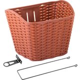 Korpa vensini pvc pletena imtacija braon sa držačima ( 3140019 ) | ePonuda.com