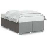  Okvir za krevet bez madraca svjetlosivi 120x190 cm od tkanine | shoptok.hr