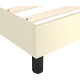  S oprugama i madracem krem 160x200 cm od umjetne kože | shoptok.hr