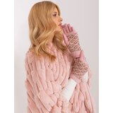 Wool Fashion Italia Gloves-AT-RK-2310.91-light pink | Shoptok.si