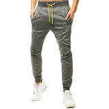DStreet Spodnie męskie dresowe ciemnoszare | shoptok.hr