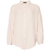 SASSYCLASSY Bluza svetlo bež | Shoptok.si