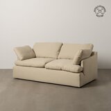 Ixia Bež lanena sedežna garnitura 180 cm – | Shoptok.si