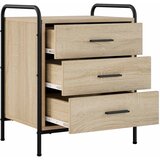  Noćni ormar Hrast sonoma 48 x 36,5 x 60 cm Konstruirano drvo Slike
