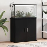 vidaXL Stojalo za akvarij črno 81x36x73 cm inženirski les cene
