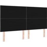  LED Uzglavlje Dizajn Dijamantnih Blokova Tamno Sivo 180 cm Tkanina | shoptok.hr