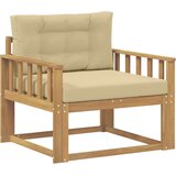  Srednji zunanji kavč Poliester Bela, (5000240792) | Shoptok.si
