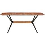  Blagovaonski stol 180 x 90 x 76 cm od masivnog drva manga | shoptok.hr