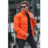 Madmext Winter Jacket - Orange - Puffer Cene