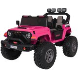 Dječji automobil na akumulator Extreme Sport 4x4, podesiva veličina, rozi Slike