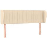  Uzglavlje s ušima krem 147x23x78/88 cm od tkanine | shoptok.hr