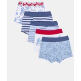 Sinsay Pamučne bokserice s motivom hobotnica, pakiranje od 5 komada | shoptok.hr