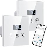ALLEVOI Wi-Fi stikalo za rolete z LCD-zaslonom 80 × 80 mm | Shoptok.si