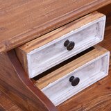  Pisaći stol s ladicama 90 x 50 x 101 cm masivno drvo mahagonija | Eponuda.ba
