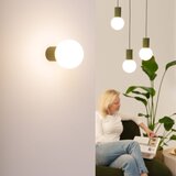Sollux Stenska svetilka HALO olivno zelena IP44, (5000352056) | Shoptok.si