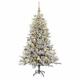  Umjetno božićno drvce s kuglicama 150 cm 150 LED lampica | shoptok.hr