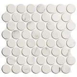 circle glossy calacatta 30.9X30.9cm