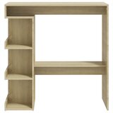  Barski stol sa stalkom boja hrasta 100 x 50 x 101,5 cm drveni | shoptok.hr