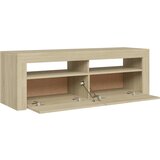 vidaXL TV omarica z LED lučkami sonoma hrast 120x35x40 cm | Shoptok.si