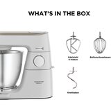 Kenwood KVL65.001WH Titanium Chef Baker Küchenmaschine XL | Shoptok.si