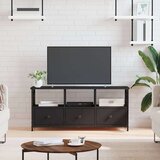 TV ormarić crni 102 x 33 x 45 cm konstruirano drvo i željezo Cijene