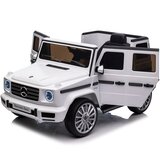  Licencirani auto na akumulator Mercedes G500 4x4 - bijeli | shoptok.hr