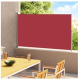  Uvlačiva bočna tenda za terasu 220 x 300 cm crvena | shoptok.hr