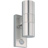 Eglo Riga 5 vanjska zidna/2, led, gu10, 2x3w, sa senzorom, čelik/staklo Cijene