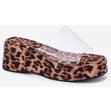 Boto Women's sandals with transparent strap on wedge panther Meltiana | ePonuda.com