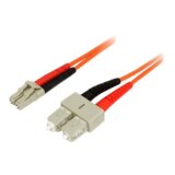 StarTech.com 50FIBLCSC1 optički kabel 1 m LC SC OM2 Narančasto Cene
