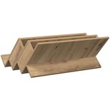  Pomoćni ormarić s policom Umjetnički hrast 65 x 57 5 x 42 cm | shoptok.hr