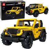 Kockice za slaganje Jeppa Wrangler sa 746 elemenata - žuti | Shoptok.si
