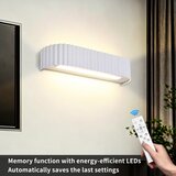 Brilagi LED prigušiva zidna lampa FALCON MODERN LED/14W/230V 40 cm bela + s daljinskim upravljačem | Eponuda.com