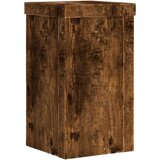  Stalci za biljke 2 kom boja dimljenog hrasta 10x10x18 cm drveni | shoptok.hr