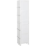  Romdivider Panel Bijelo 212 x 165 cm MDF | shoptok.hr