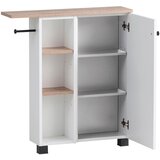 MID.YOU Spodnja Omarica Balto, Bela, Barva Hrasta | Shoptok.si