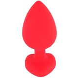 You2Toys Analni silikonski čep s srčkom - L (R537756) | Shoptok.si