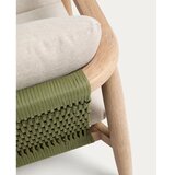 Kave Home Zelen/bež oblazinjen vrtni kavč Menfi – | Shoptok.si