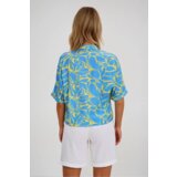 Marisse Patterned Shirt With Ties, Yellow | ePonuda.com