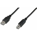 Digitus Kabel USB A-B 3m dvojno oklopljen črn AK-300105-030-S | Shoptok.si