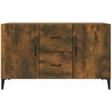  Komoda boja dimljenog hrasta 100 x 36 x 60 cm konstruirano drvo | Eponuda.com