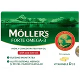 Moller's Omega-3 kapsule Forte, 30 komada